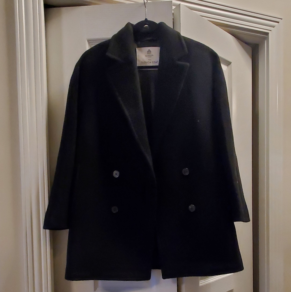 Aritzia Babaton Slouch Coat Mid